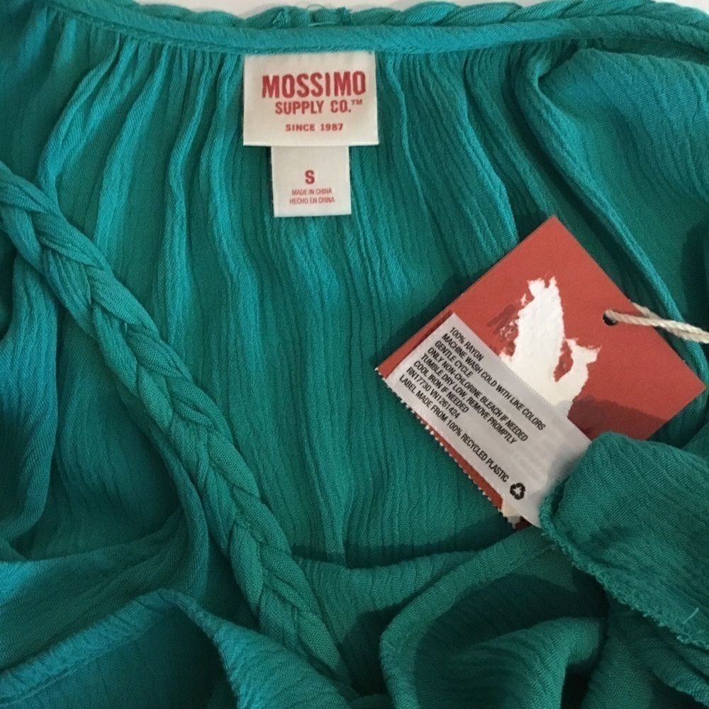 Mossimo Turquoise Halter Top, Small, NWT - Picture 6 of 6